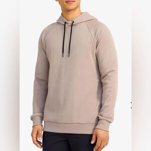 THEORY - Hoodie in Organic Cotton Thermal in Tapir